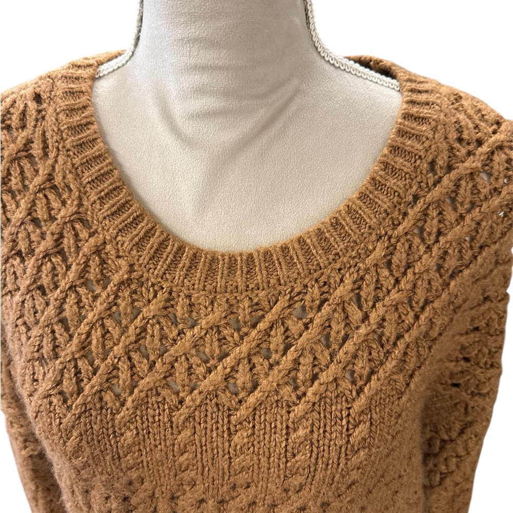 Saltwater LUXE Textured Knit Sweater - Tan